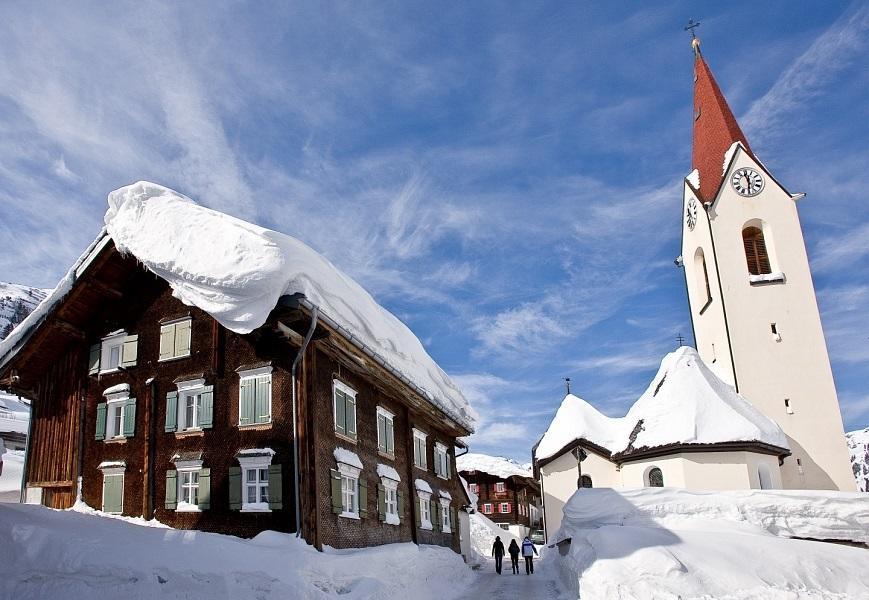 Haus Fritz Hotel Warth  Bagian luar foto